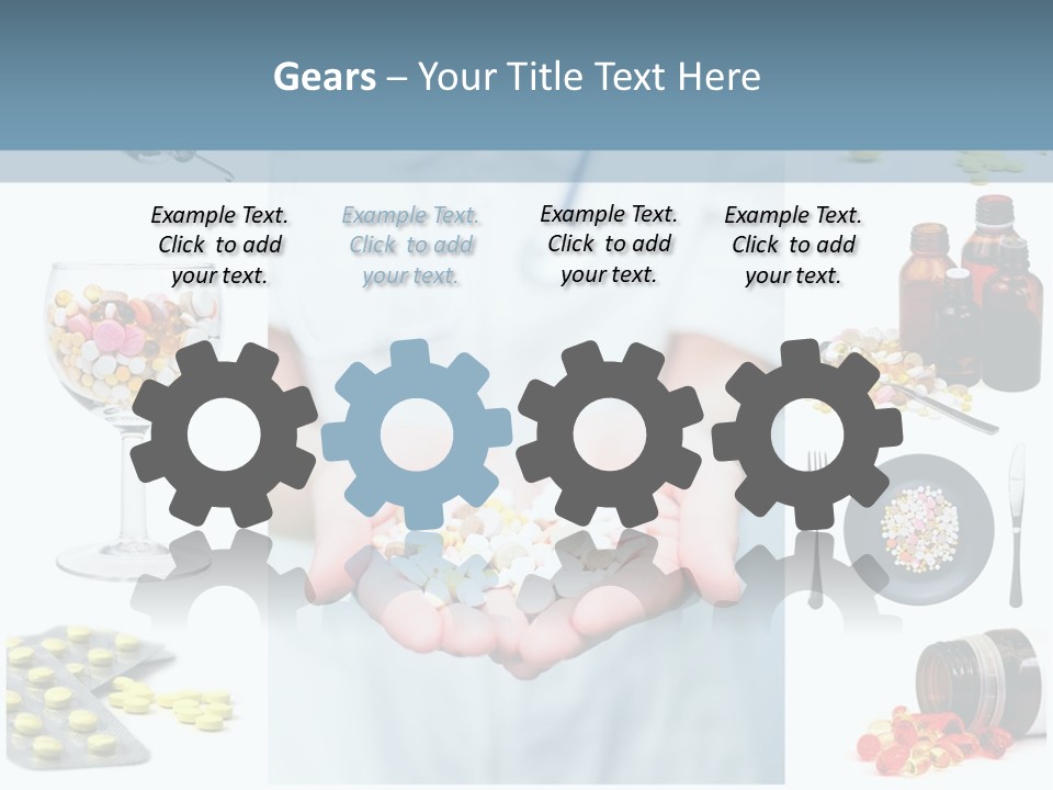 Service Cardiogram Clinic PowerPoint Template