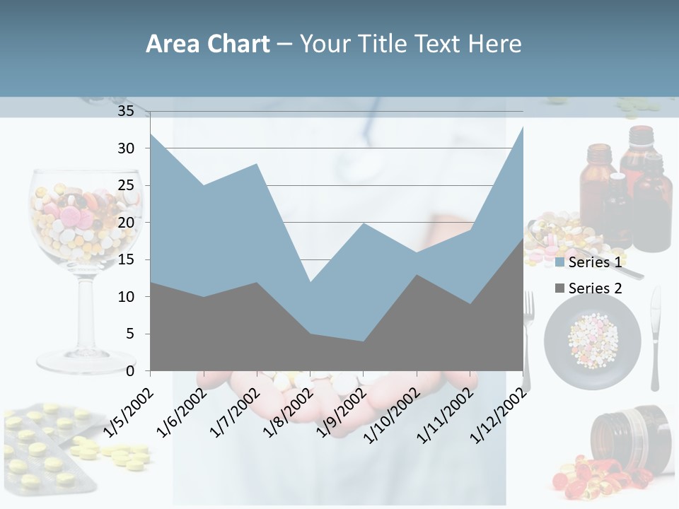 Service Cardiogram Clinic PowerPoint Template