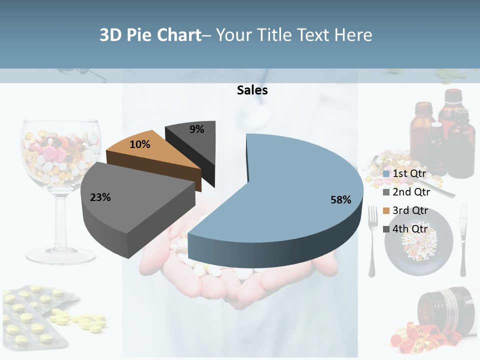 Service Cardiogram Clinic PowerPoint Template