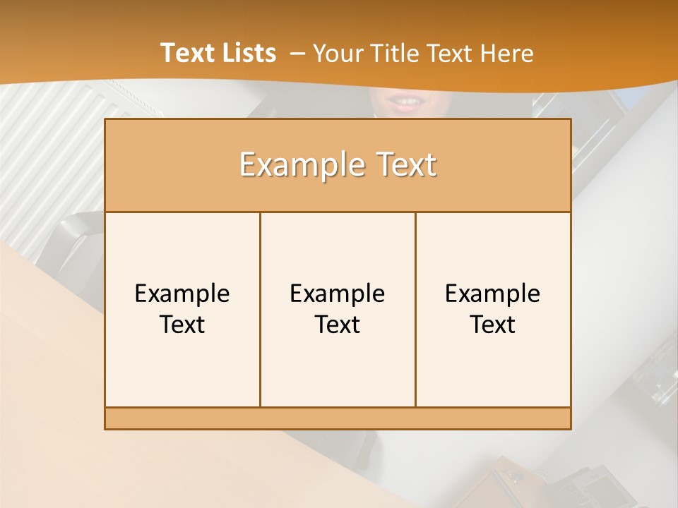 Sitting Stretching Business PowerPoint Template