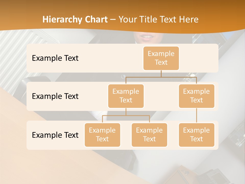 Sitting Stretching Business PowerPoint Template