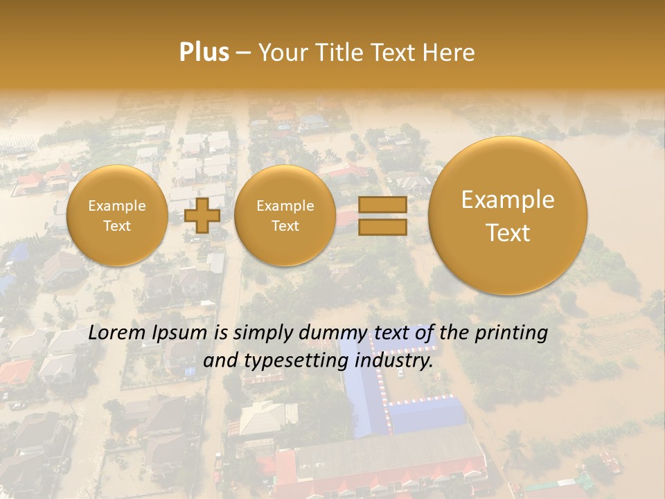 Wet Thai Homeless PowerPoint Template
