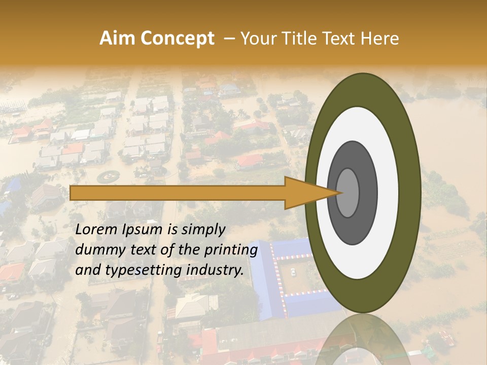 Wet Thai Homeless PowerPoint Template