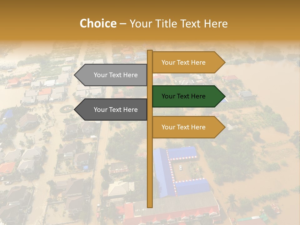 Wet Thai Homeless PowerPoint Template
