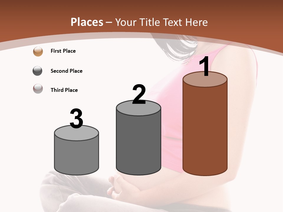 Child Looking Abdomen PowerPoint Template