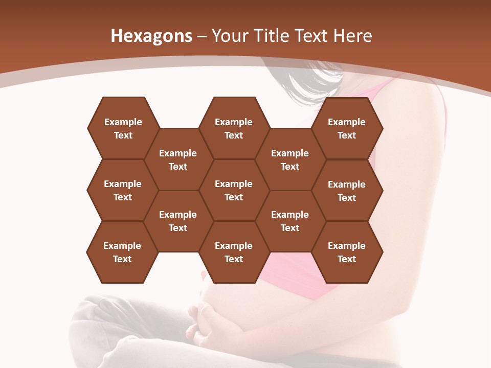 Child Looking Abdomen PowerPoint Template