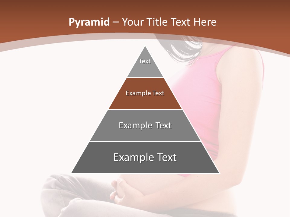 Child Looking Abdomen PowerPoint Template