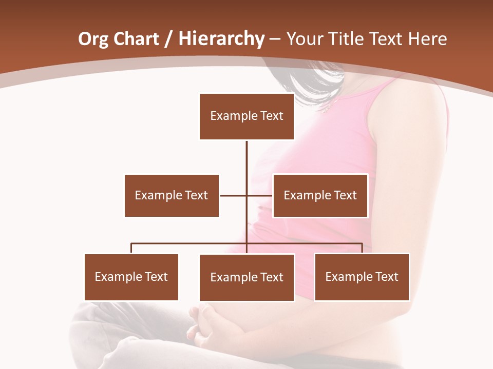 Child Looking Abdomen PowerPoint Template