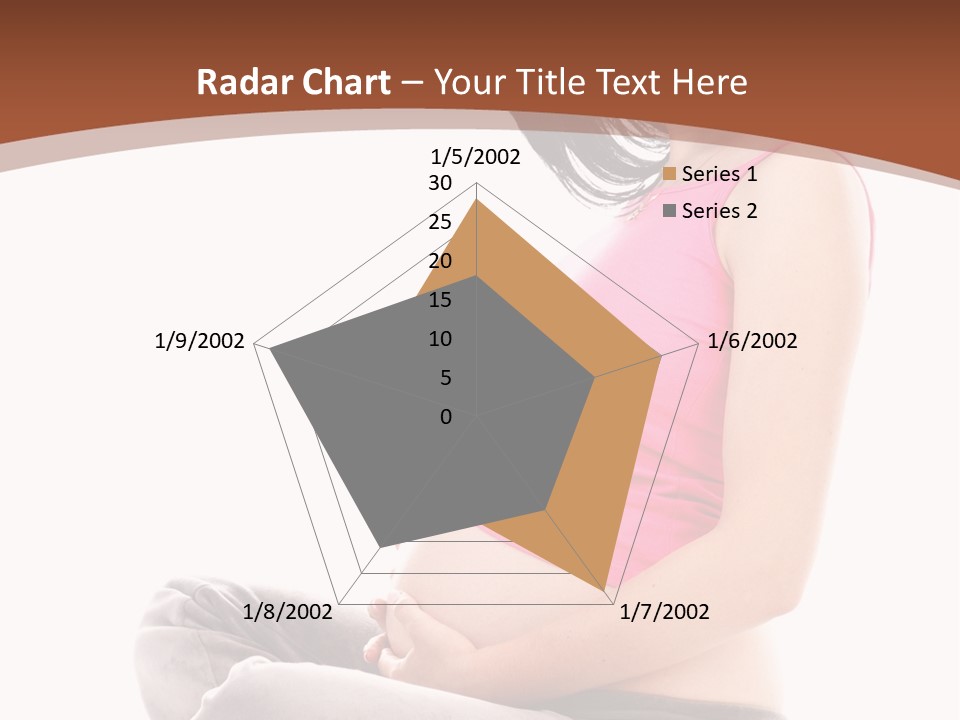 Child Looking Abdomen PowerPoint Template