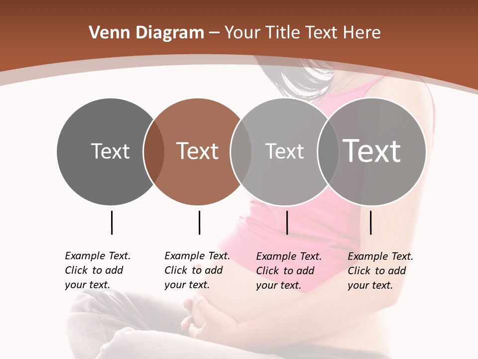 Child Looking Abdomen PowerPoint Template