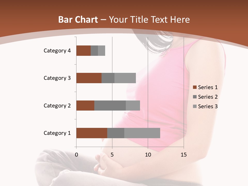 Child Looking Abdomen PowerPoint Template