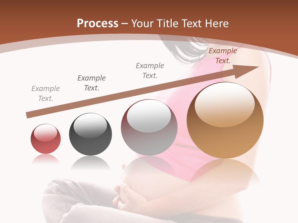 Child Looking Abdomen PowerPoint Template