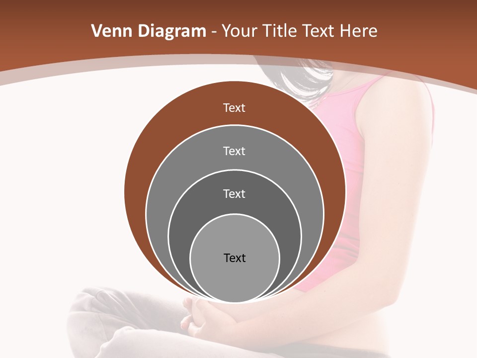 Child Looking Abdomen PowerPoint Template