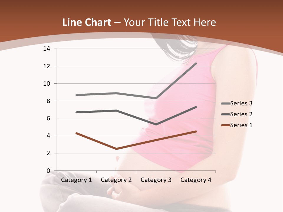 Child Looking Abdomen PowerPoint Template
