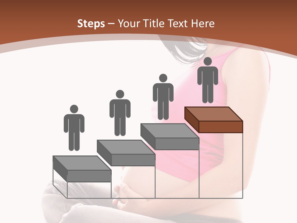 Child Looking Abdomen PowerPoint Template
