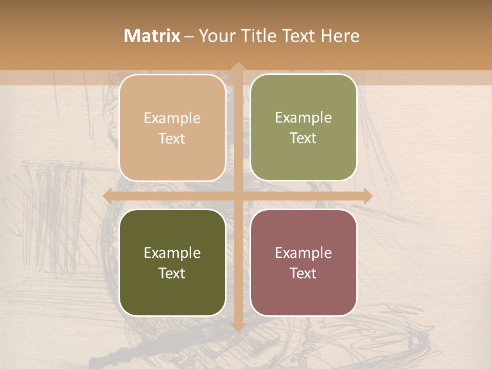 Painting Nature Object PowerPoint Template