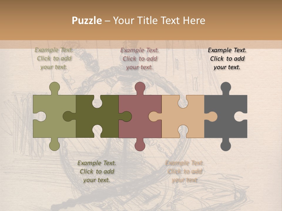 Painting Nature Object PowerPoint Template