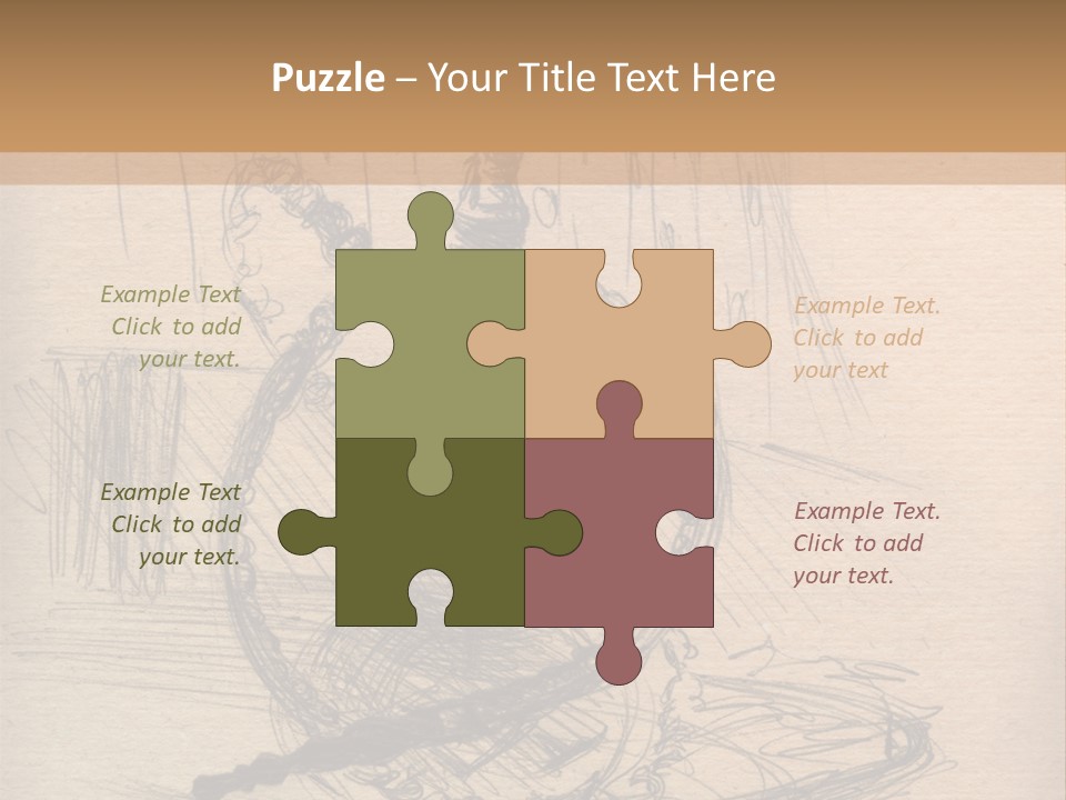 Painting Nature Object PowerPoint Template