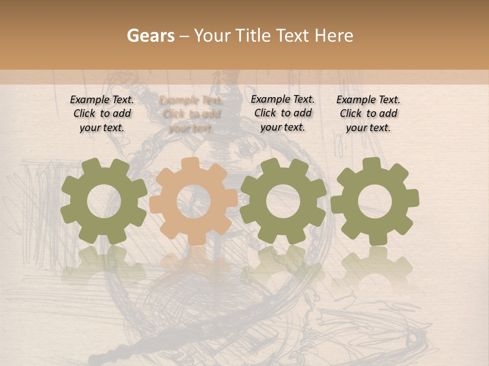 Painting Nature Object PowerPoint Template