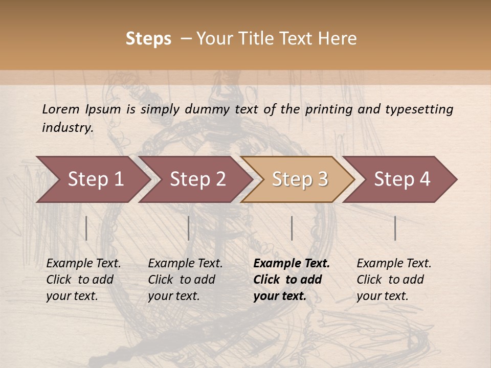 Painting Nature Object PowerPoint Template