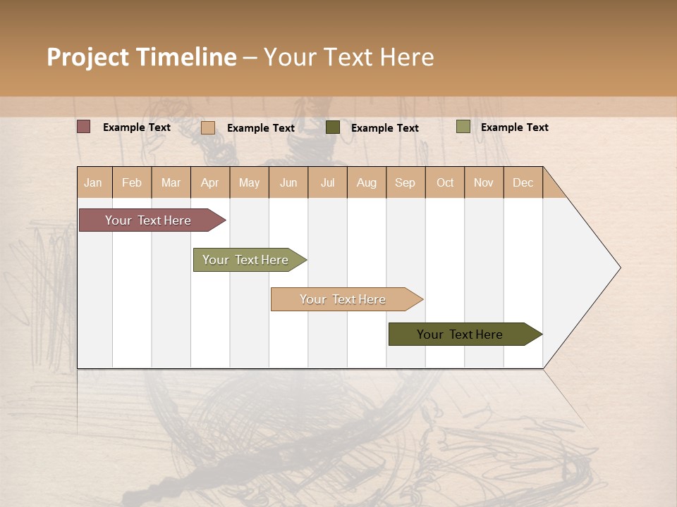 Painting Nature Object PowerPoint Template