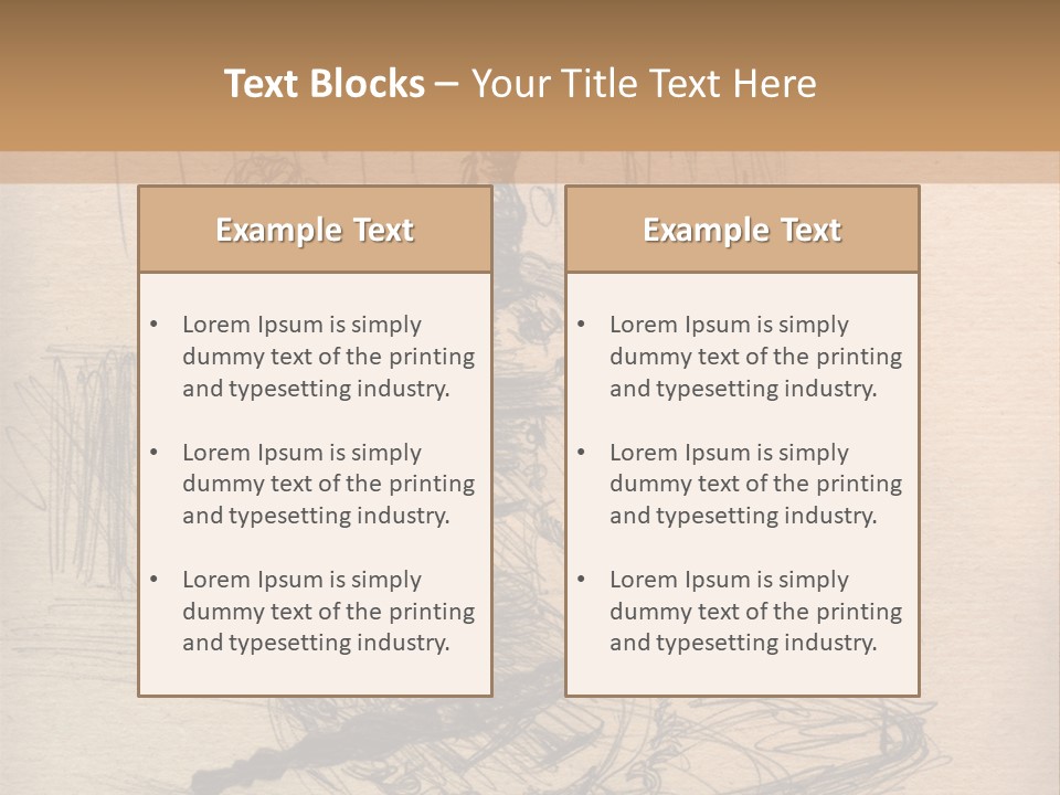Painting Nature Object PowerPoint Template