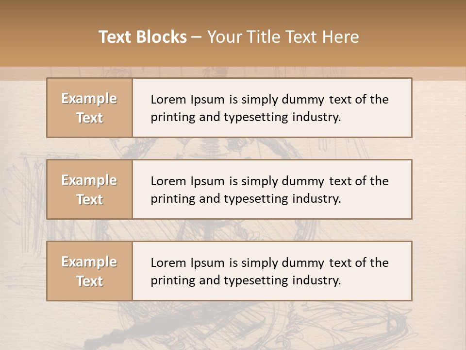 Painting Nature Object PowerPoint Template