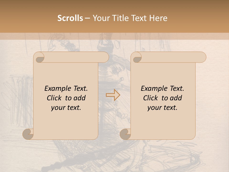 Painting Nature Object PowerPoint Template