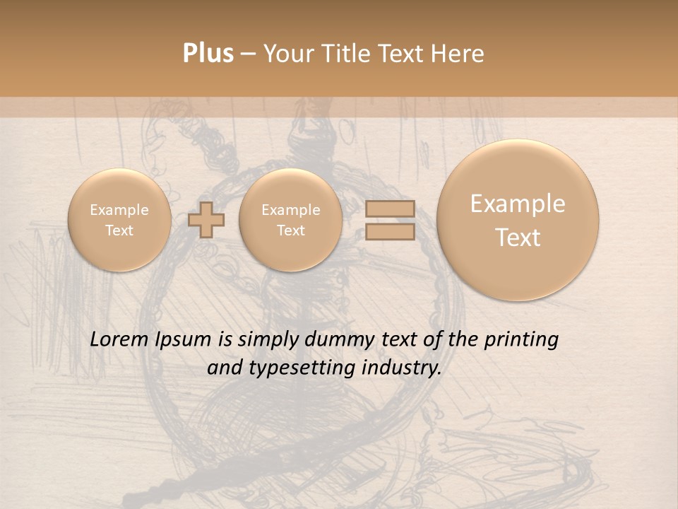Painting Nature Object PowerPoint Template