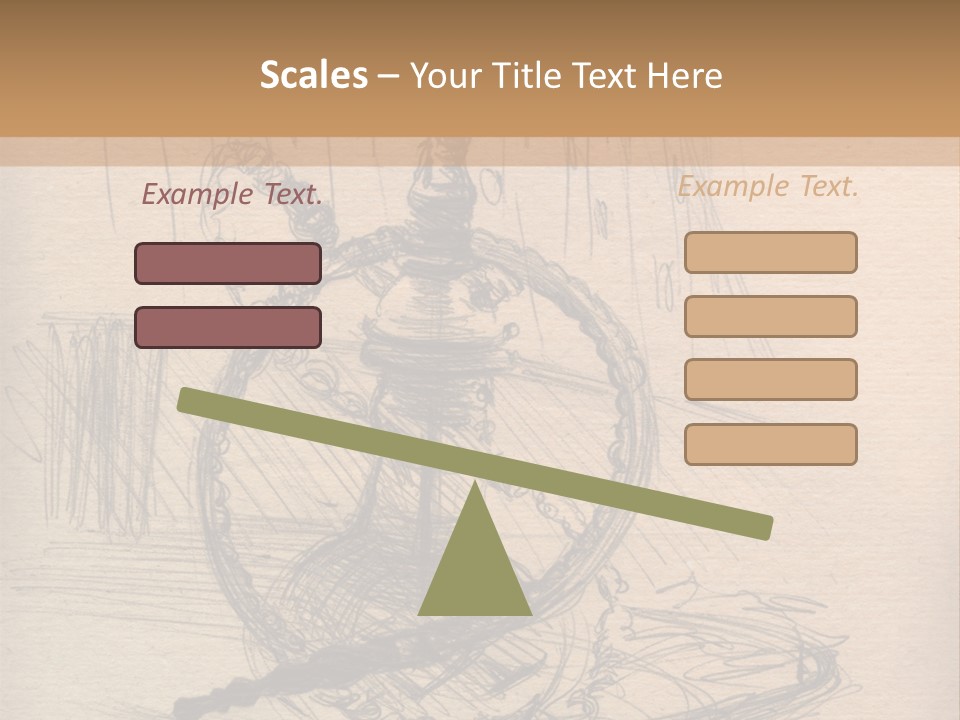Painting Nature Object PowerPoint Template