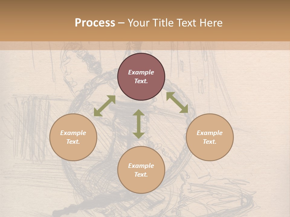 Painting Nature Object PowerPoint Template