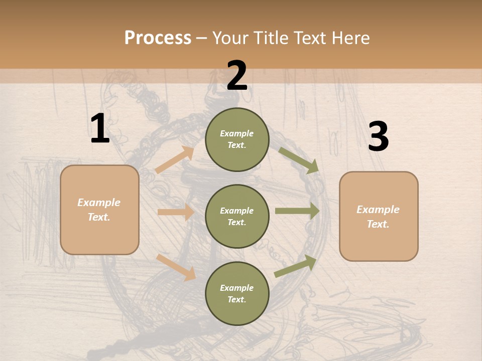 Painting Nature Object PowerPoint Template