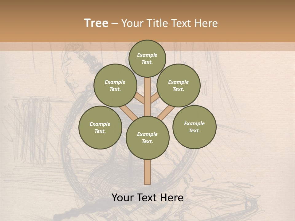 Painting Nature Object PowerPoint Template