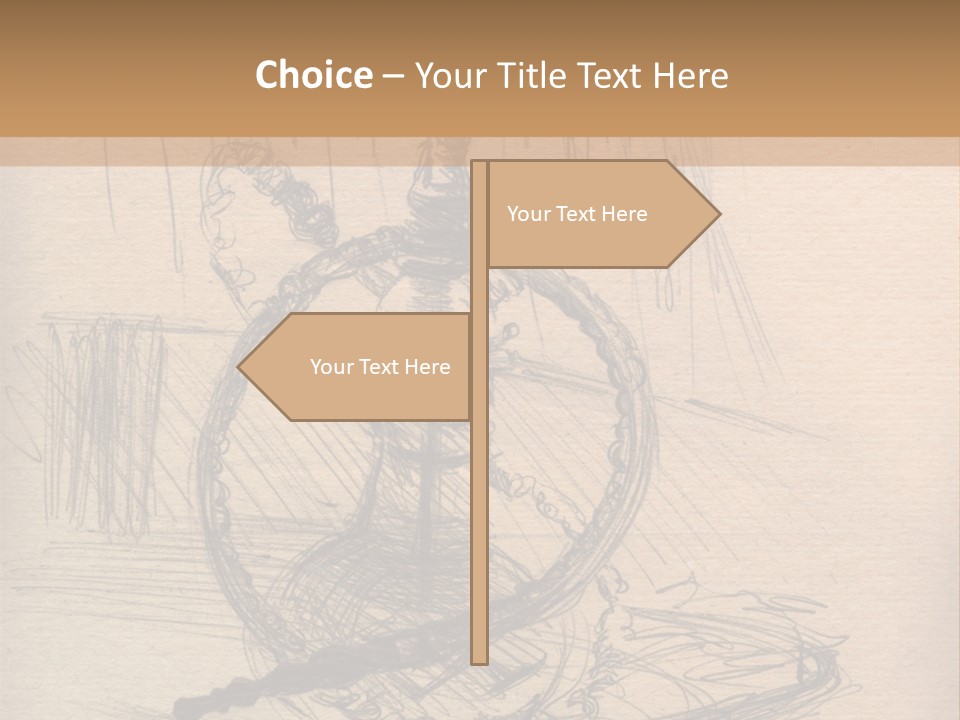 Painting Nature Object PowerPoint Template