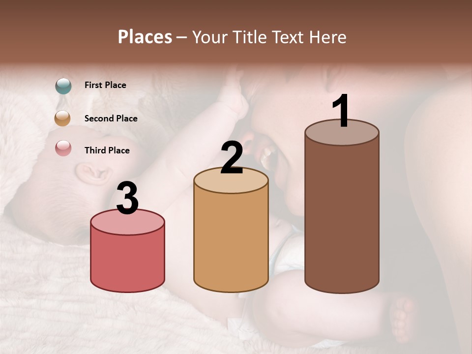 Bonding Caucasian Two PowerPoint Template