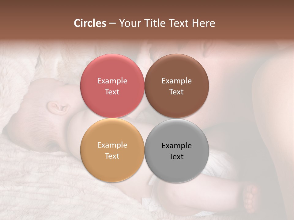 Bonding Caucasian Two PowerPoint Template