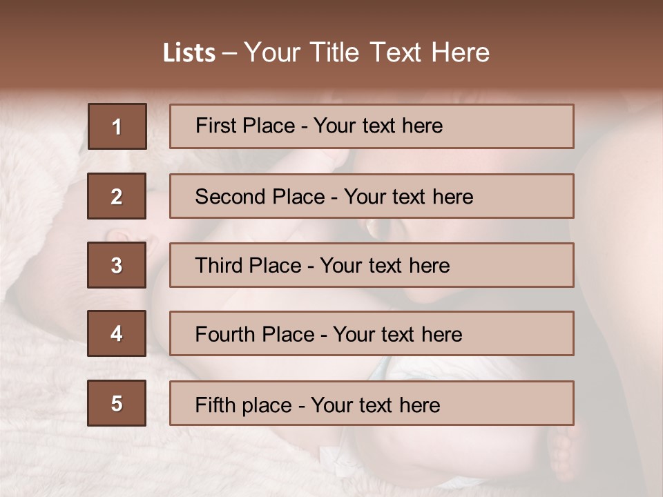 Bonding Caucasian Two PowerPoint Template