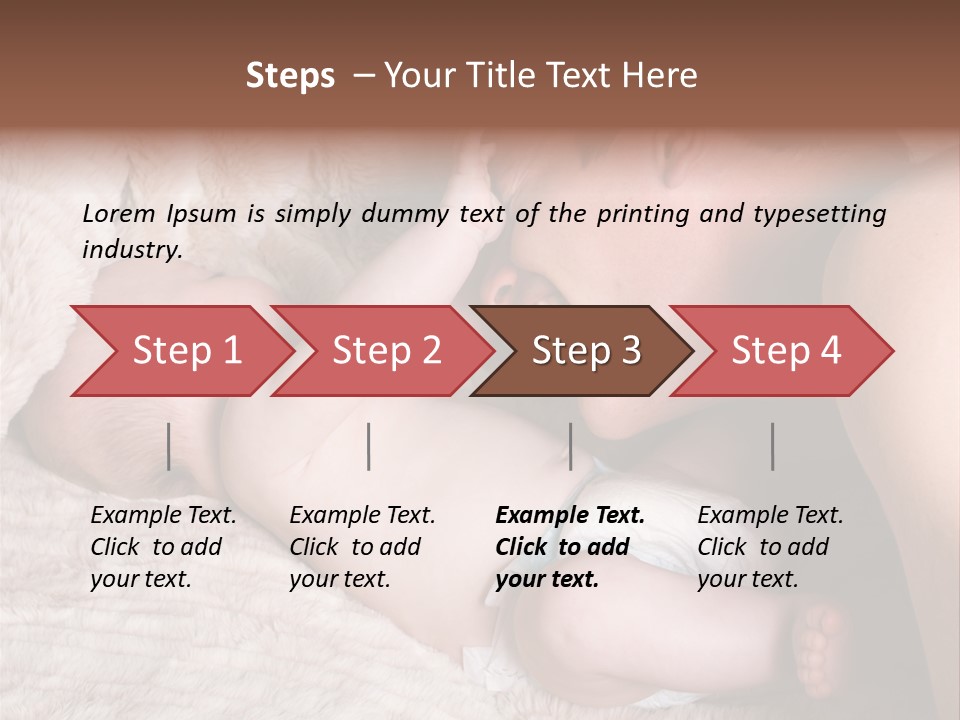 Bonding Caucasian Two PowerPoint Template