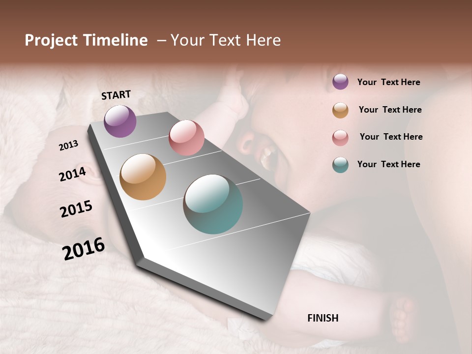 Bonding Caucasian Two PowerPoint Template