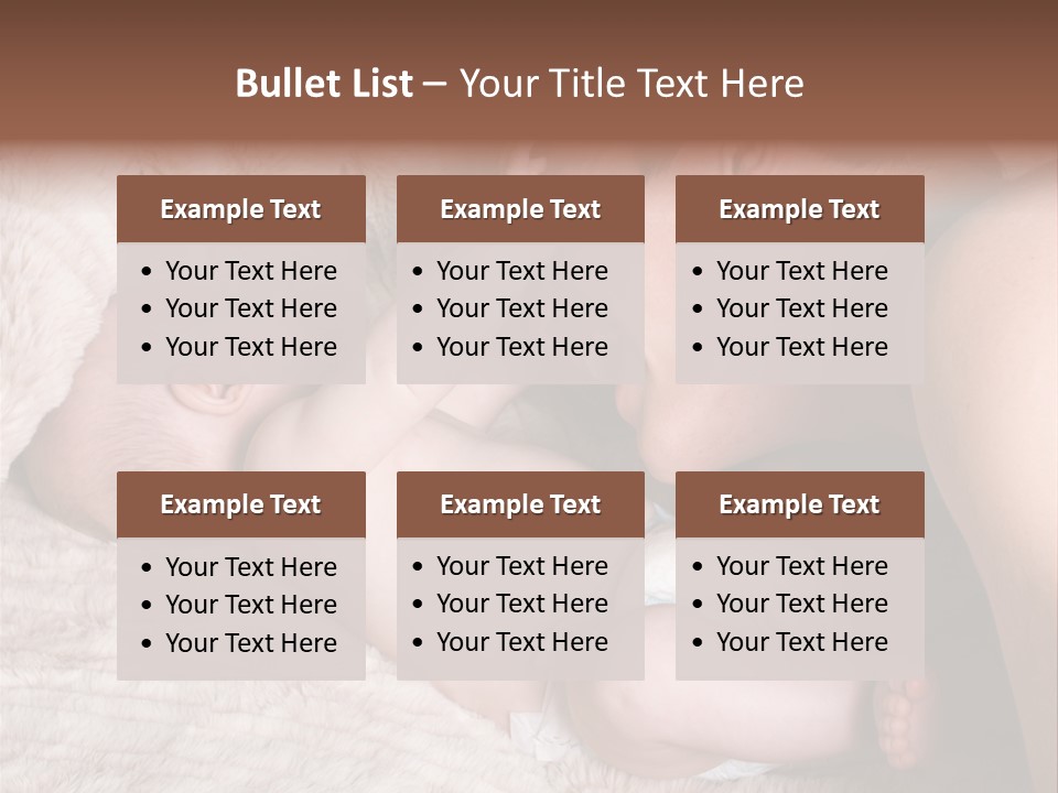 Bonding Caucasian Two PowerPoint Template