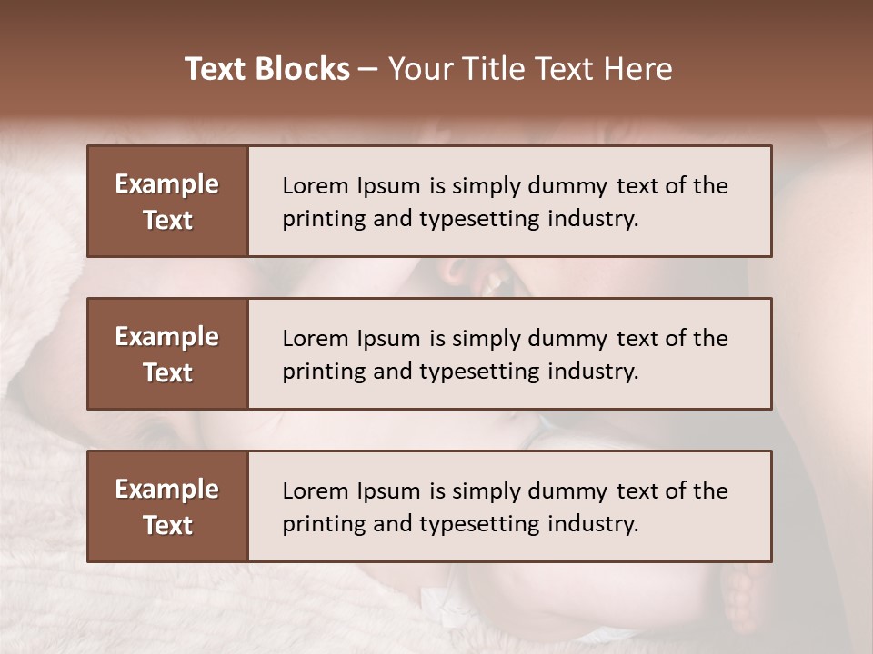 Bonding Caucasian Two PowerPoint Template
