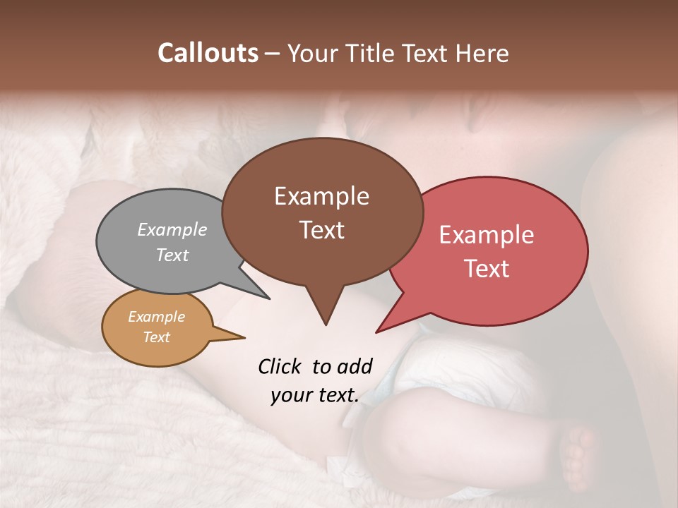 Bonding Caucasian Two PowerPoint Template