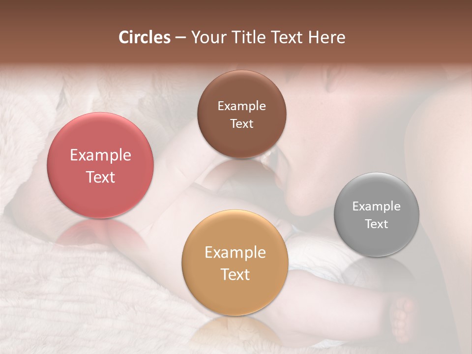 Bonding Caucasian Two PowerPoint Template