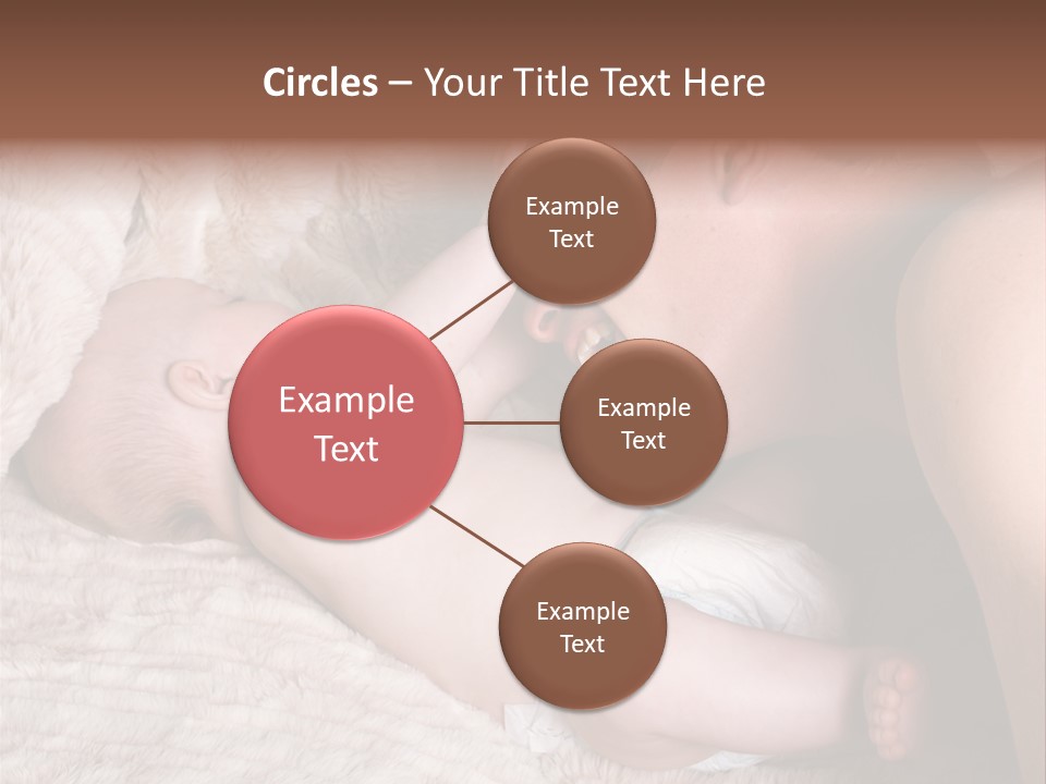 Bonding Caucasian Two PowerPoint Template