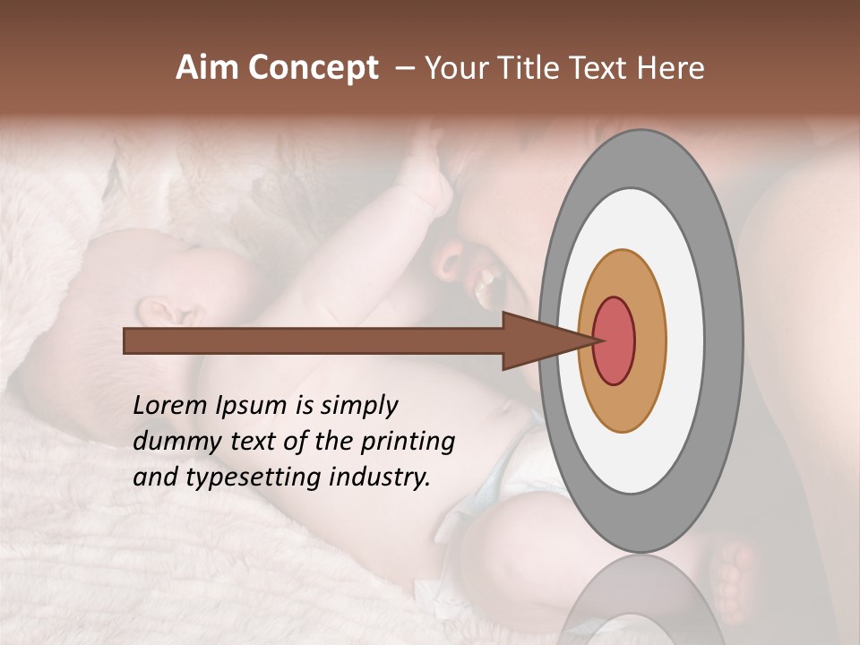 Bonding Caucasian Two PowerPoint Template