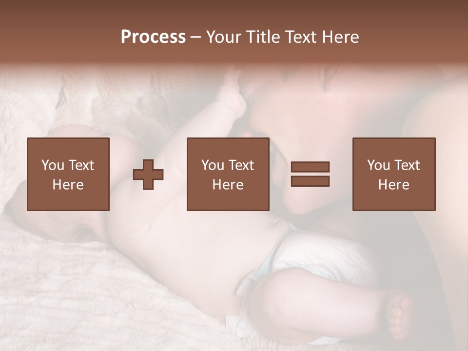 Bonding Caucasian Two PowerPoint Template