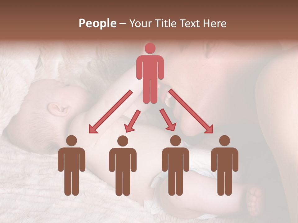 Bonding Caucasian Two PowerPoint Template