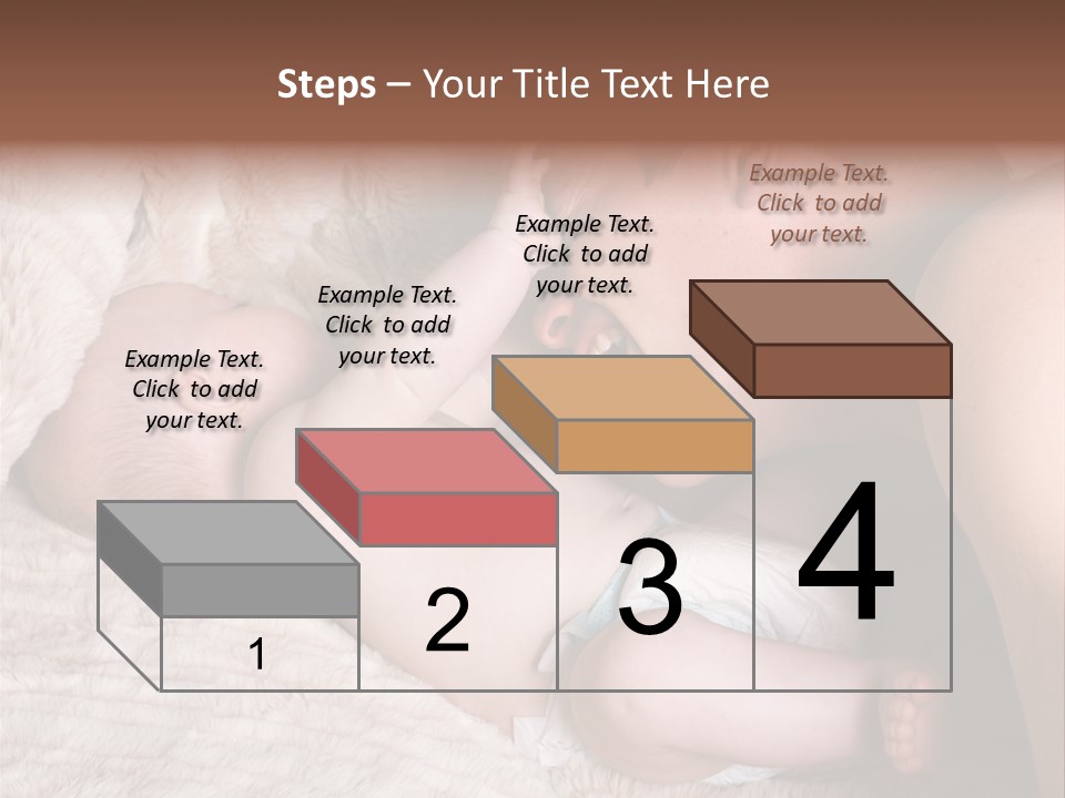 Bonding Caucasian Two PowerPoint Template