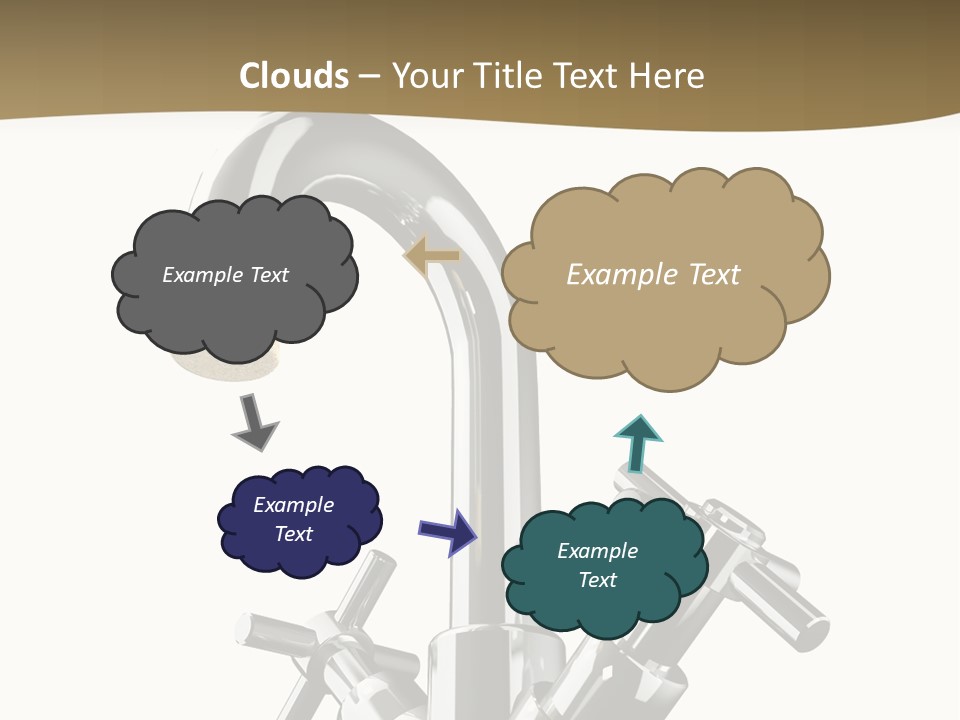 Save Clean Vector PowerPoint Template