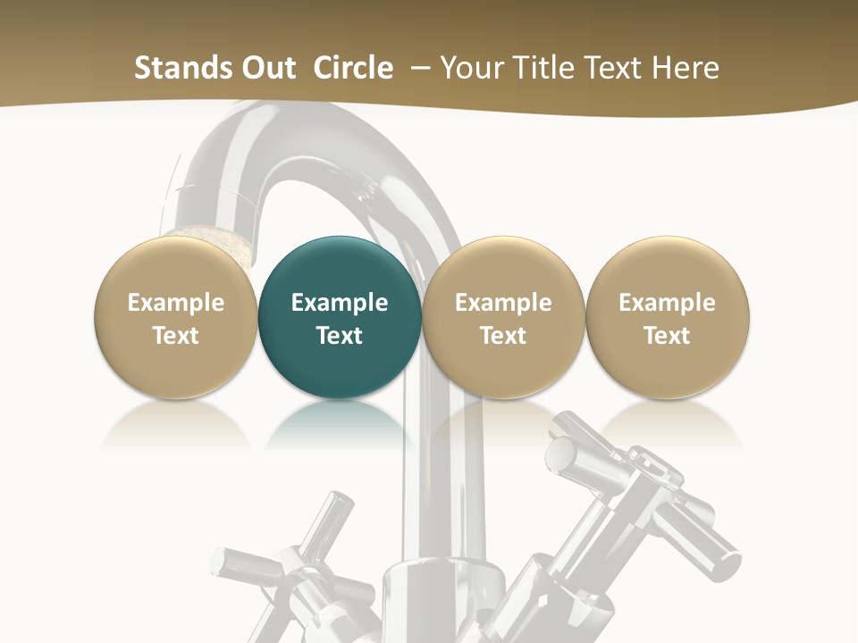 Save Clean Vector PowerPoint Template